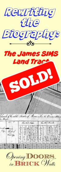 WOW!! James SIMS Land Tract SOLD!!